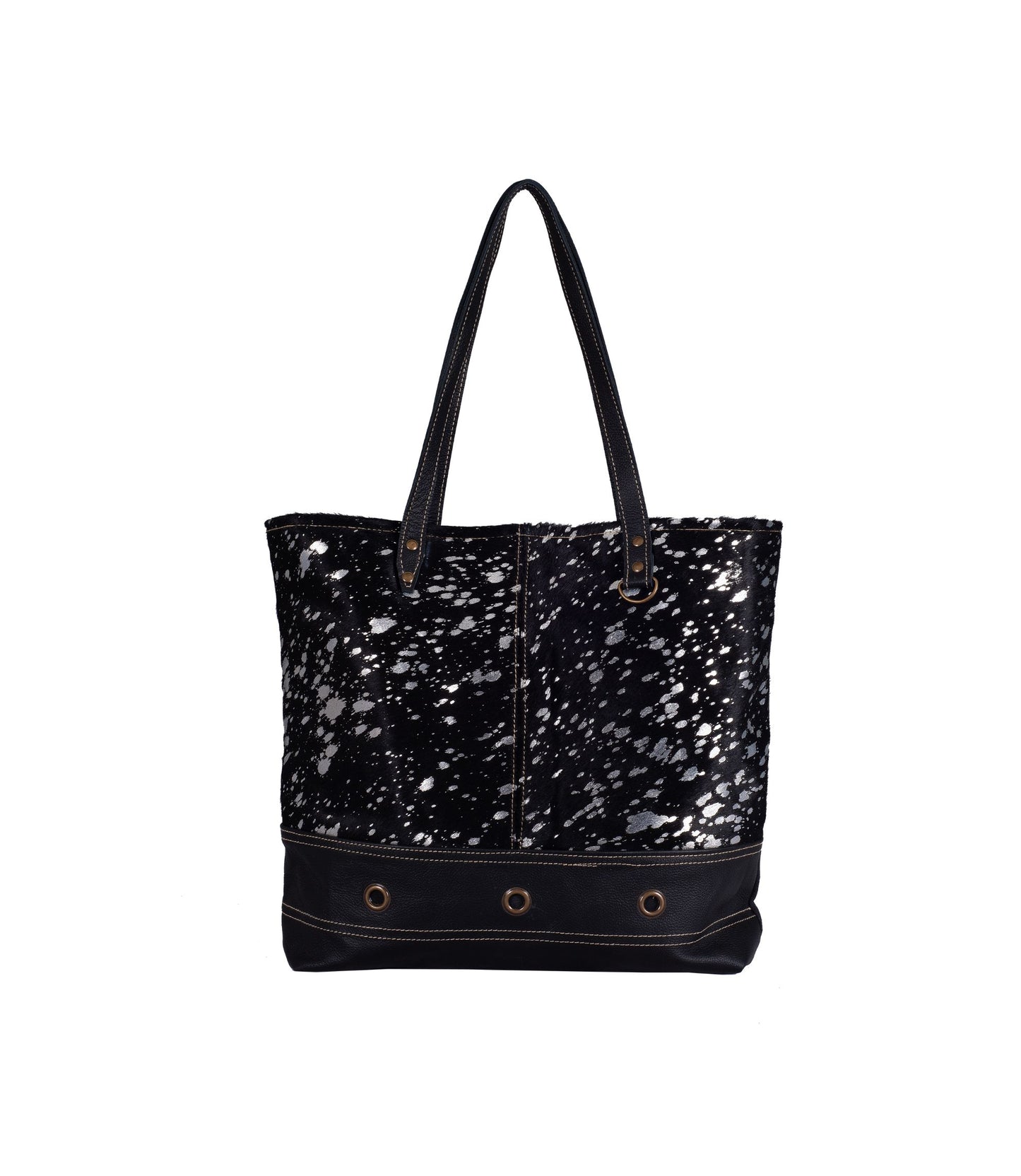 Silver Splatter Weekend Bag