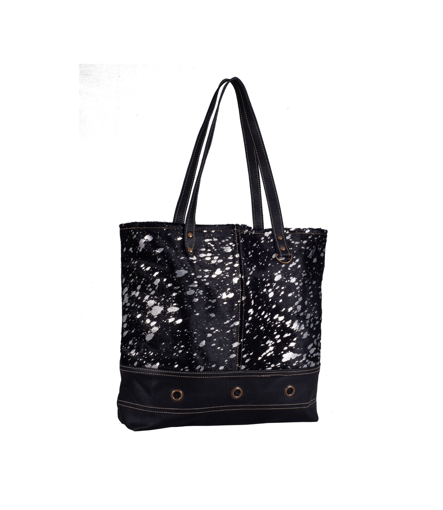 Silver Splatter Weekend Bag
