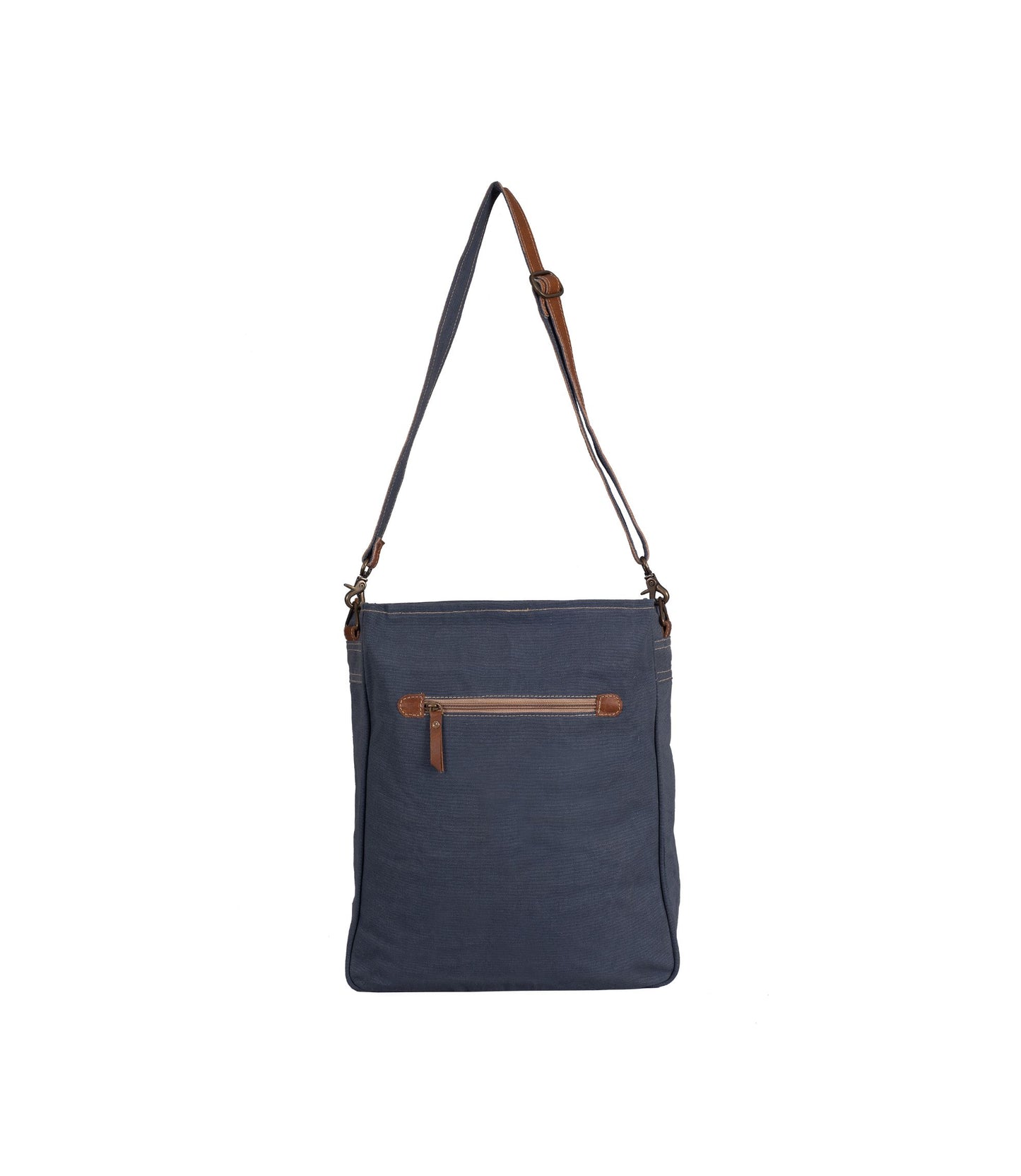 Gunmetal Grey Crossbody Bag