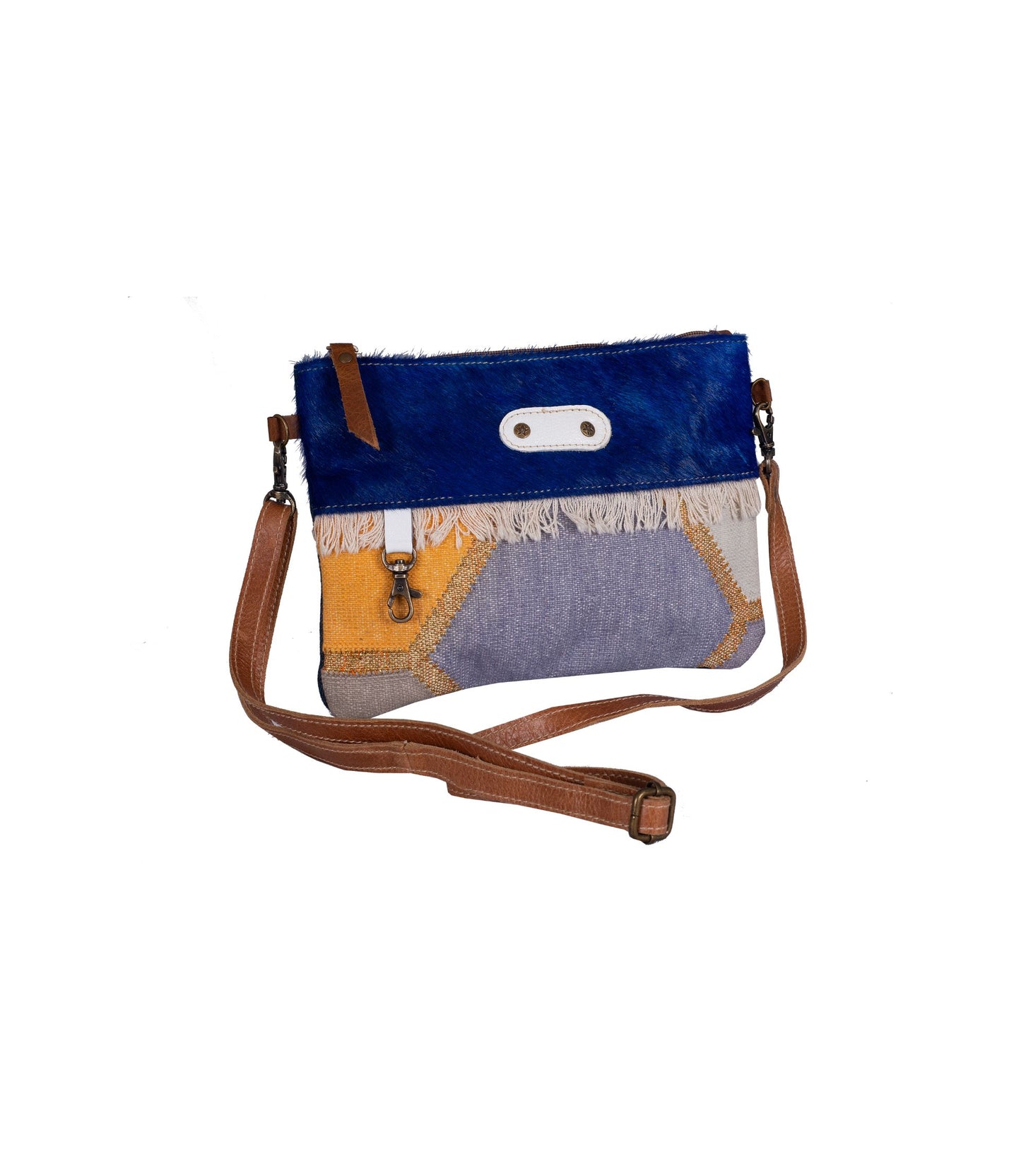 Blue Orchid Kintsugi Pouch