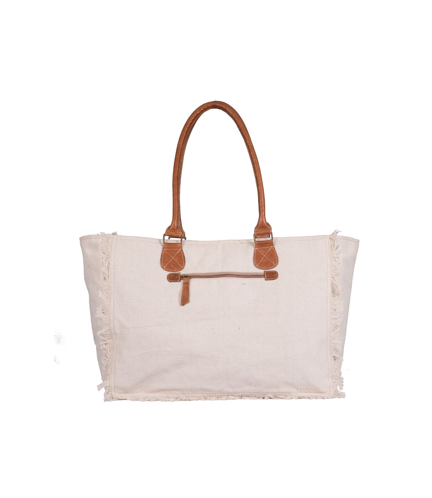 Cotton fabric hand bag