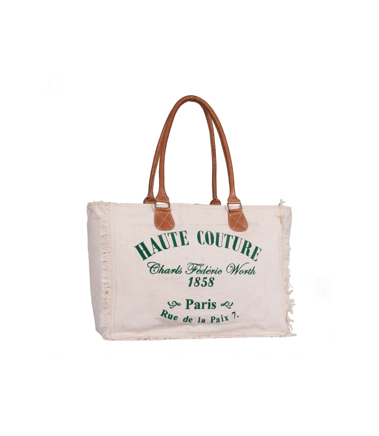 Cotton fabric hand bag