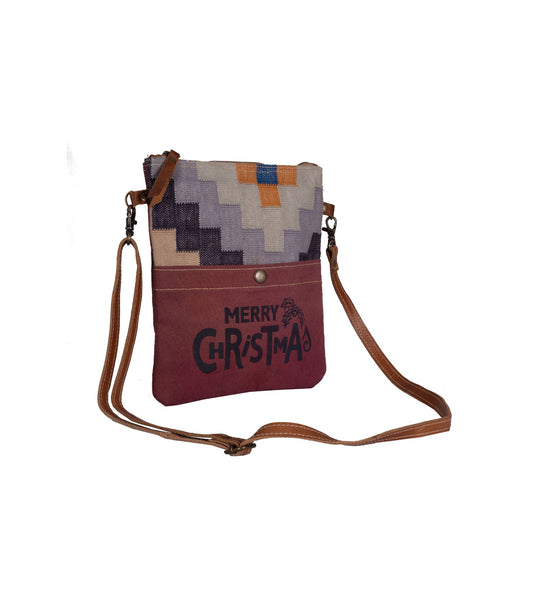 Tropical Christmas Crossbody Bag