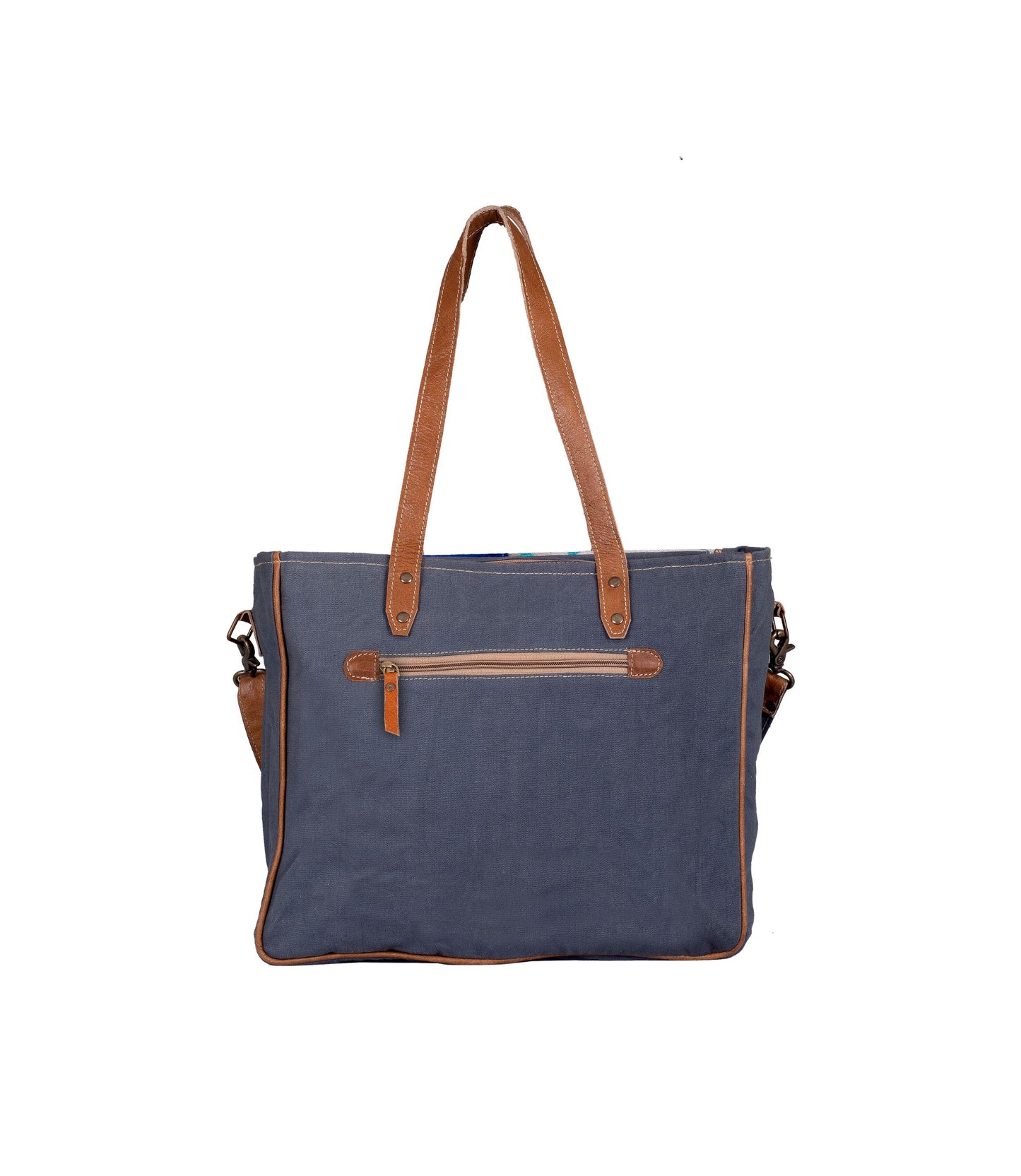 Mosaic Blue Weekend Bag
