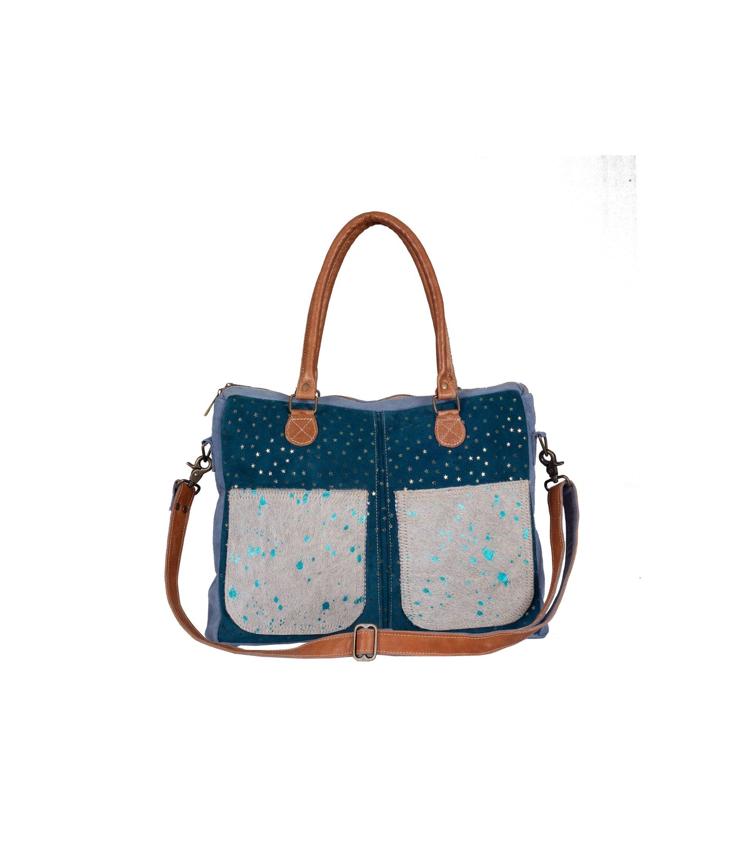 Glowy Cosmos Laptop Bag