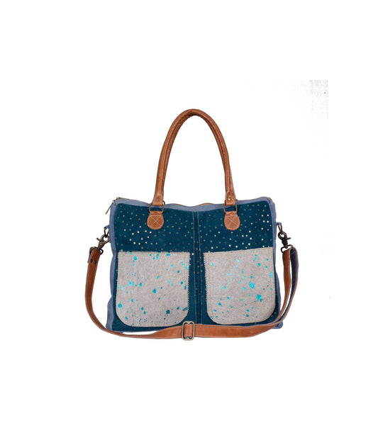 Glowy Cosmos Laptop Bag