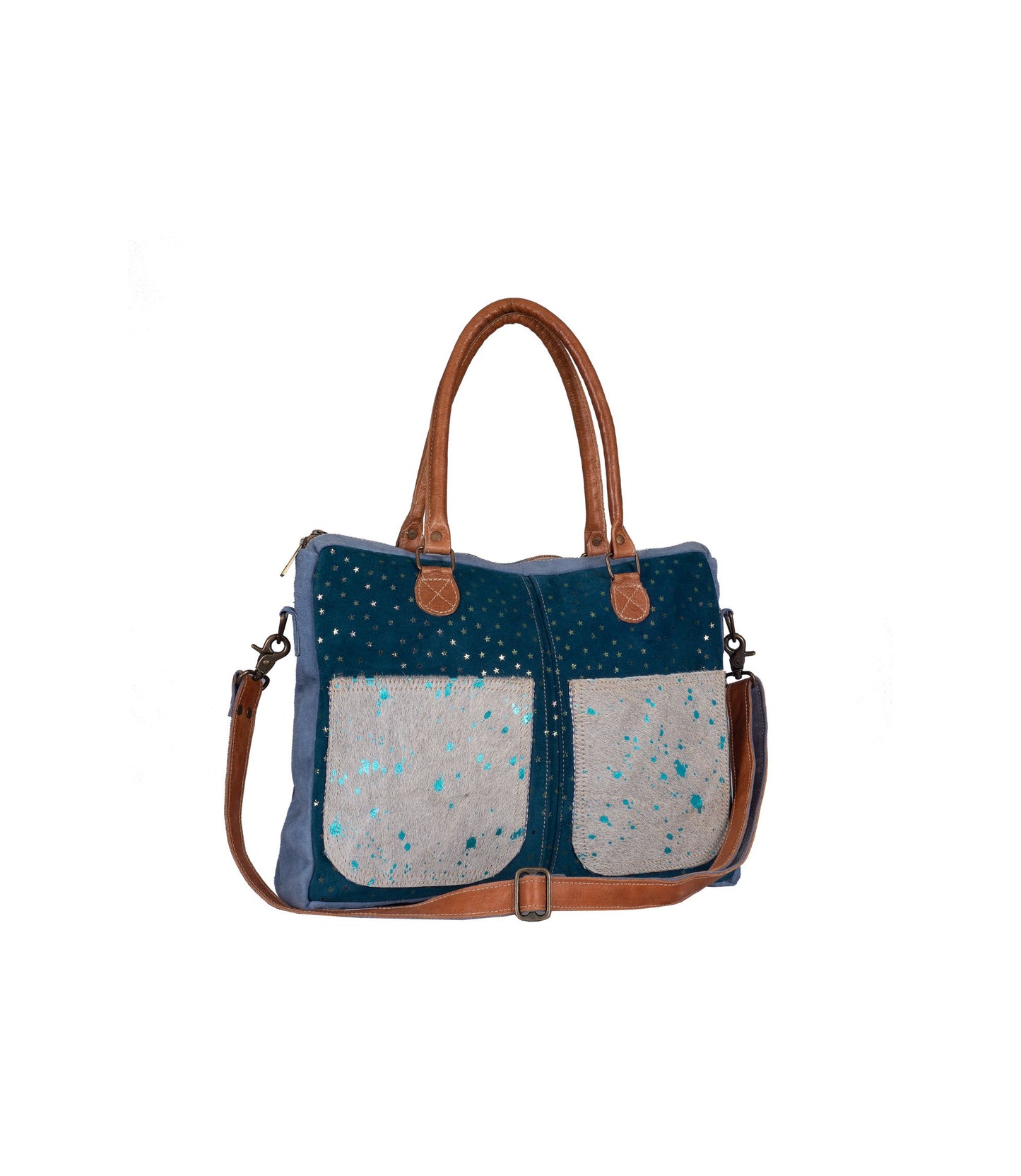 Glowy Cosmos Laptop Bag