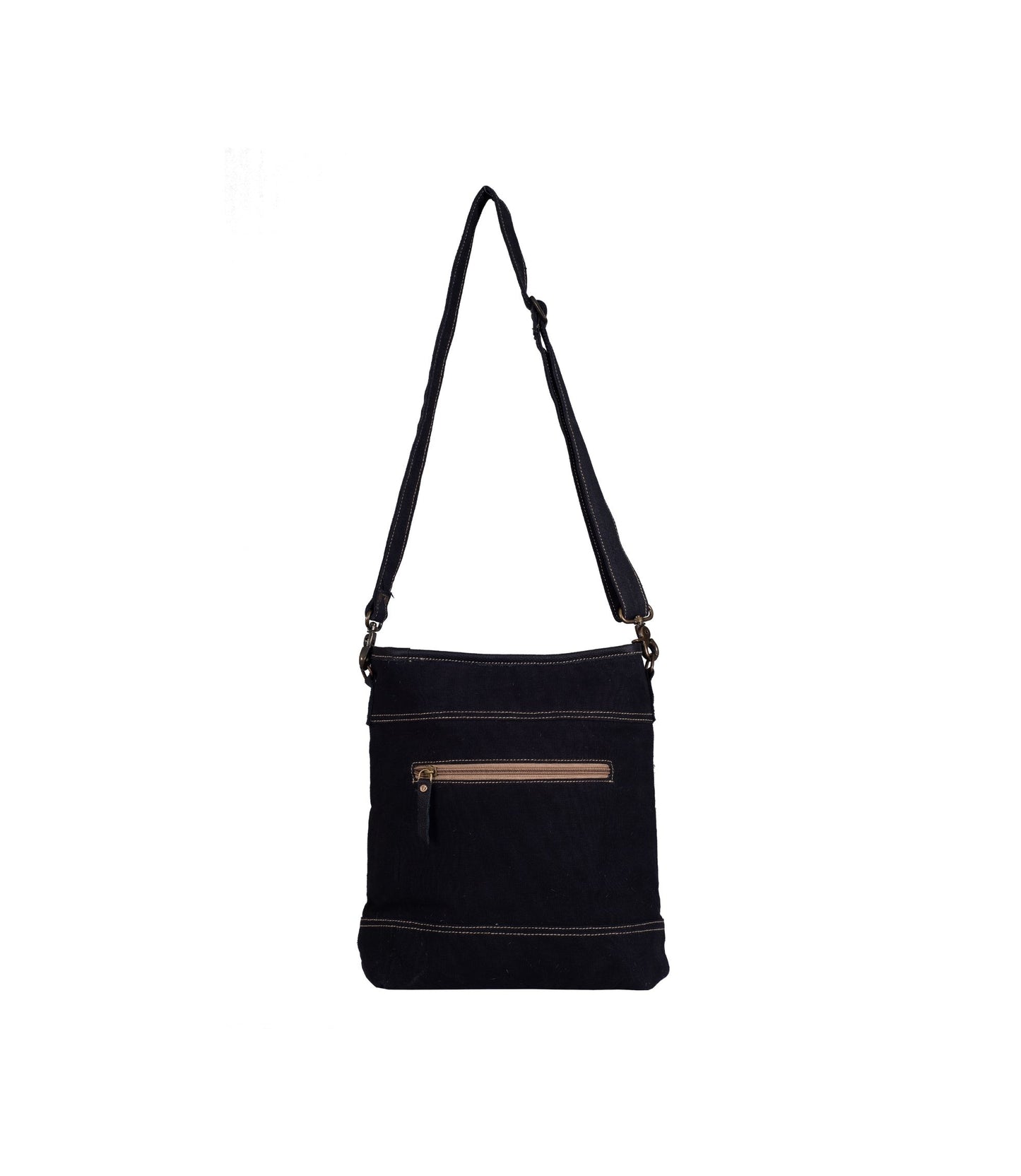 Golden Splatter Crossbody Bag