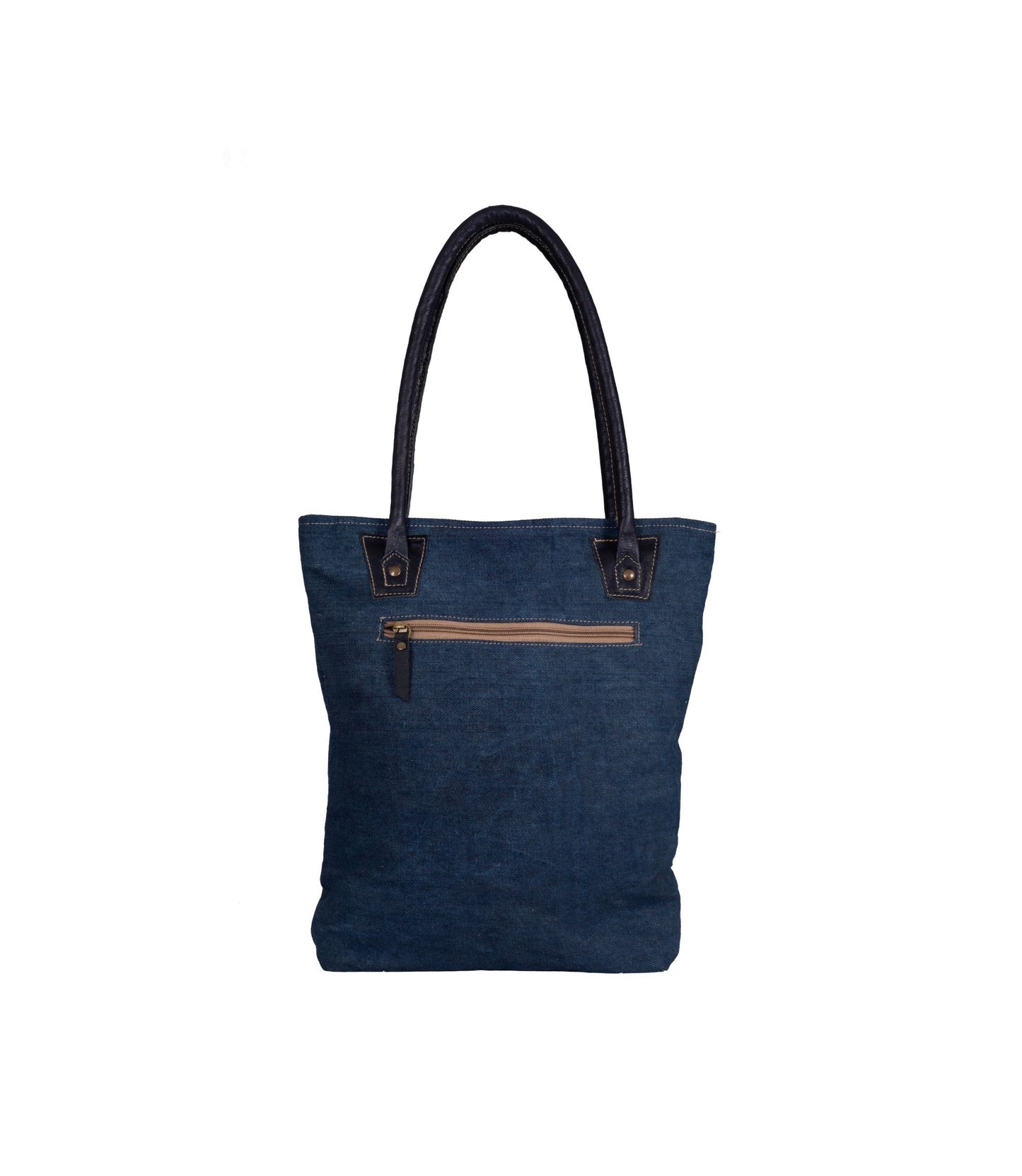 Shimmery Denim Tote Bag