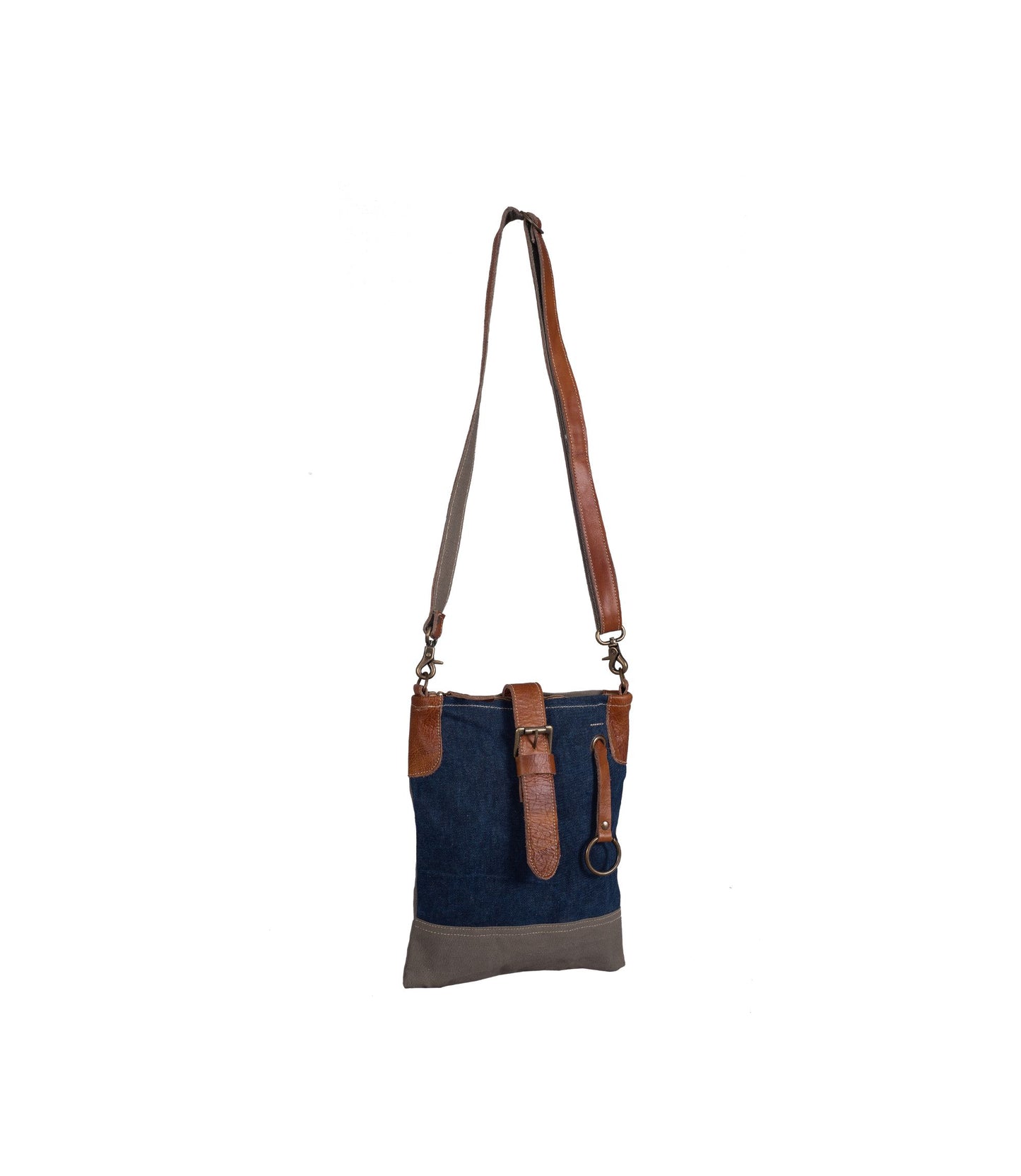 Dapper Denim Sling Bag