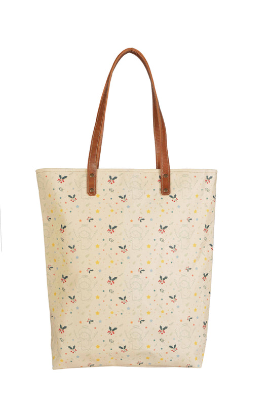 Fairy light on Christmas Night Tote Bag