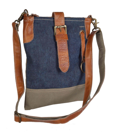 Dapper Denim Sling Bag