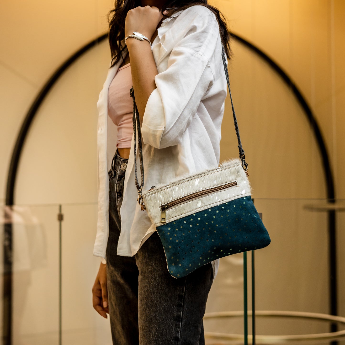 Dazzling Diva Crossbody Bag