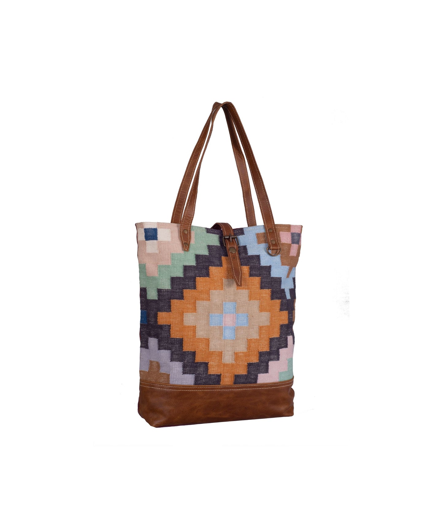 Muted Aztec Tote Bag